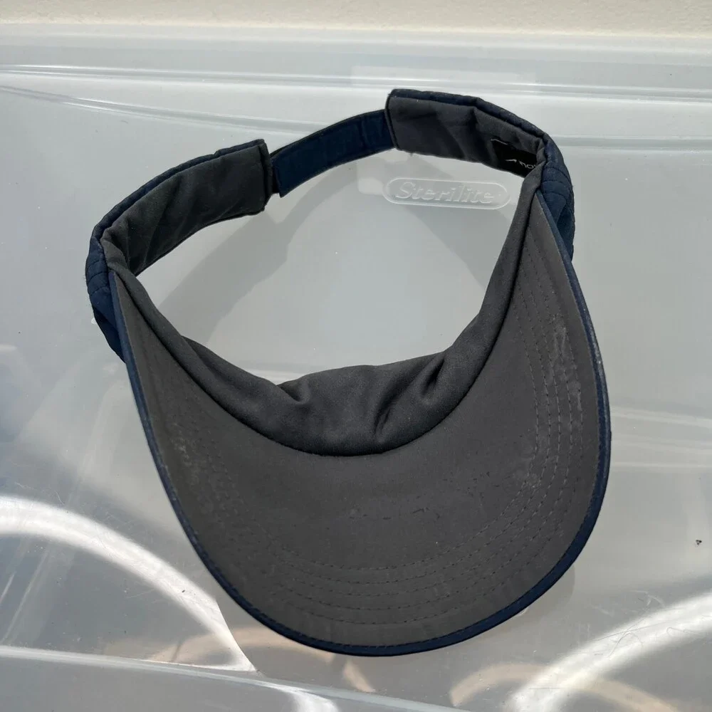 Nike Golf Visor Hat Mens One Size Blue Cap Adult Golf‎ Logo Sports Gear